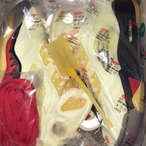 Off white Jordan’s 5ss